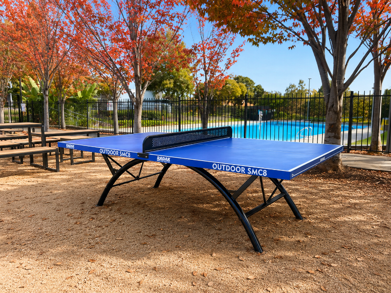 Radak Rainbow Outdoor SMC8 Premium Table Tennis Table